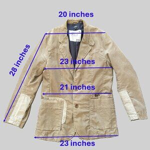 G STAR Casual Corduroy Jacket/Blazer/Sport Coat for men _ XXL